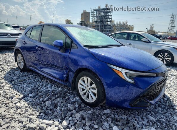 JTND4MBE3P3206620 2023 TOYOTA COROLLA Blue Delantero derecho