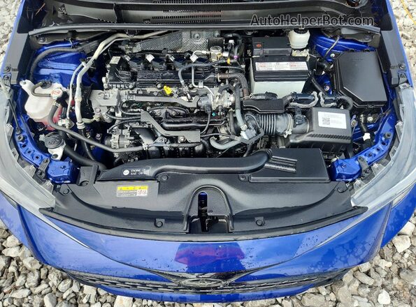 JTND4MBE3P3206620 2023 TOYOTA COROLLA Blue Vista interior trasera