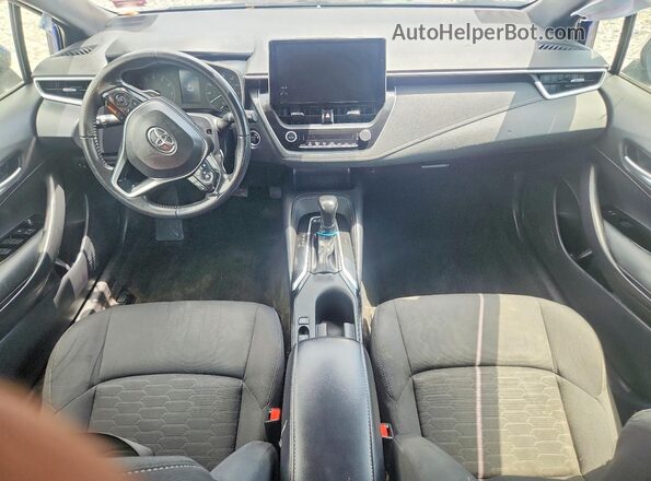 JTND4MBE3P3206620 2023 TOYOTA COROLLA Blue Vista del salpicadero