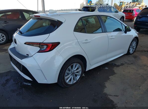 JTND4MBE3P3208156 2023 TOYOTA COROLLA White Trasero derecho