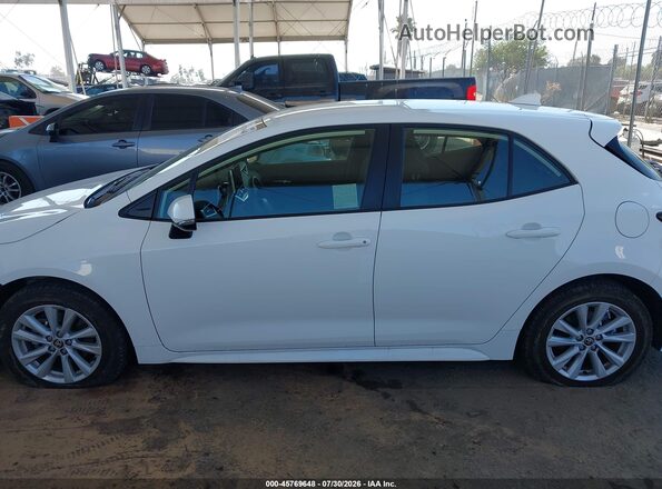 JTND4MBE3P3208156 2023 TOYOTA COROLLA White 