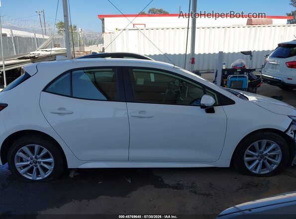 JTND4MBE3P3208156 2023 TOYOTA COROLLA White Vista interior de 360 grados