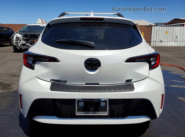 JTND4MBE3S3250433 2025 TOYOTA COROLLA White Rear view