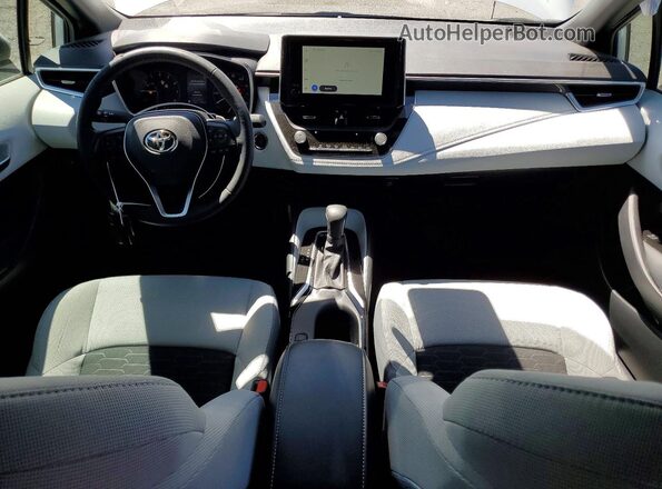 JTND4MBE3S3250433 2025 TOYOTA COROLLA White Dashboard view