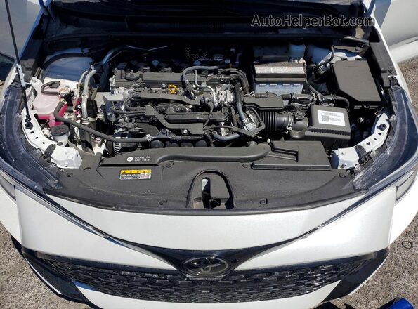 JTND4MBE3S3250433 2025 TOYOTA COROLLA White Rear interior view