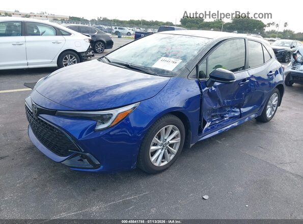 JTND4MBE3T3262566 2026 TOYOTA COROLLA Blue Przód lewy