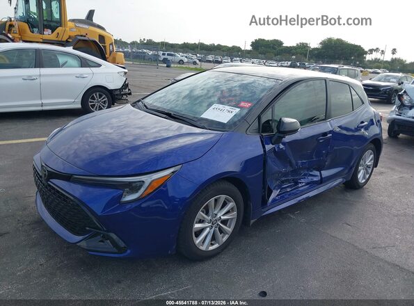JTND4MBE3T3262566 2026 TOYOTA COROLLA Blue Widok z przodu