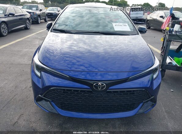 JTND4MBE3T3262566 2026 TOYOTA COROLLA Blue Widok zestawu wskaźników