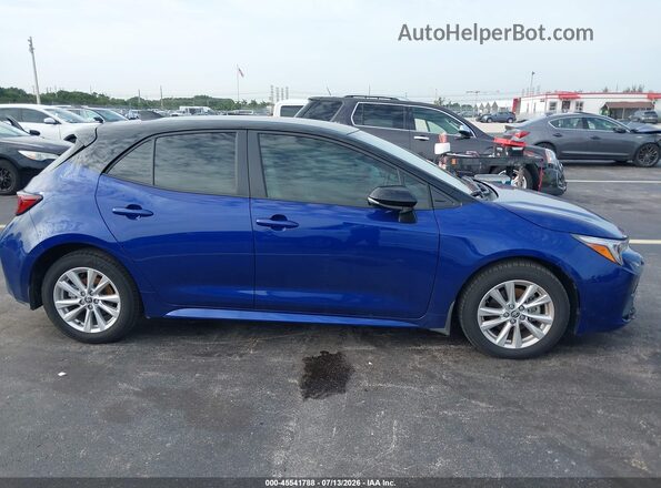 JTND4MBE3T3262566 2026 TOYOTA COROLLA Blue Widok wnętrza z tyłu