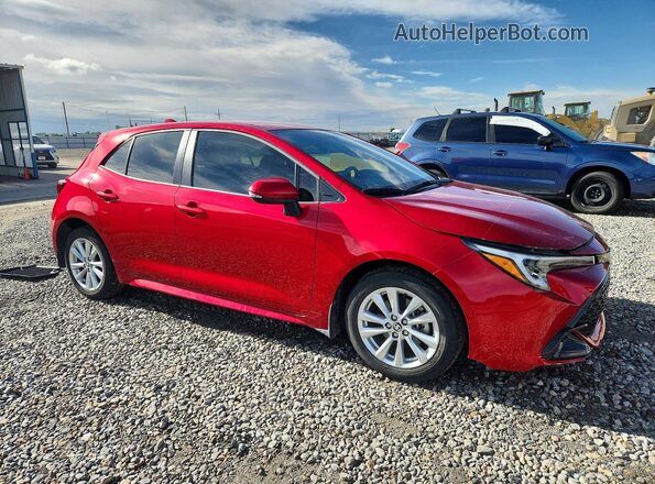 JTND4MBE5S3246173 2025 TOYOTA COROLLA Red წინა მარჯვენა