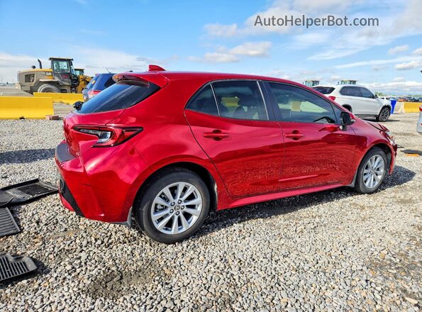 JTND4MBE5S3246173 2025 TOYOTA COROLLA Red უკანა მარჯვენა