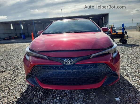 JTND4MBE5S3246173 2025 TOYOTA COROLLA Red წინა ხედი