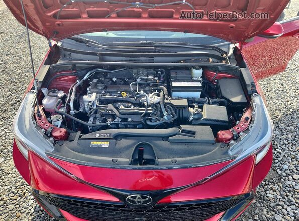 JTND4MBE5S3246173 2025 TOYOTA COROLLA Red უკანა სალონის ხედი