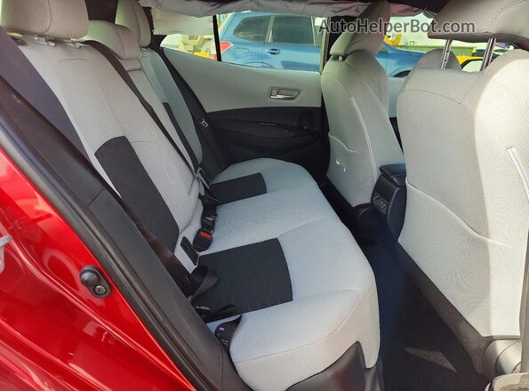 JTND4MBE5S3246173 2025 TOYOTA COROLLA Red უკანა სავარძლების ხედი