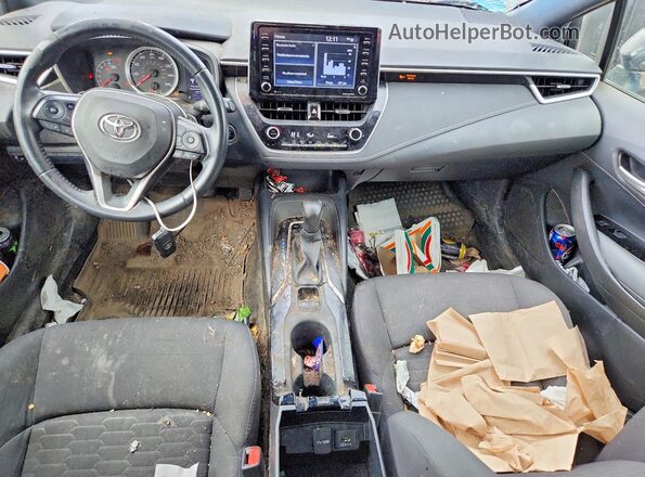 JTND4MBE6M3135733 2021 TOYOTA COROLLA Blue Vista del salpicadero