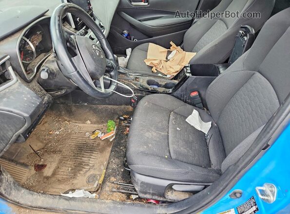 JTND4MBE6M3135733 2021 TOYOTA COROLLA Blue Vista interior delantera