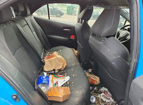 JTND4MBE6M3135733 2021 TOYOTA COROLLA Blue Vista de los asientos traseros