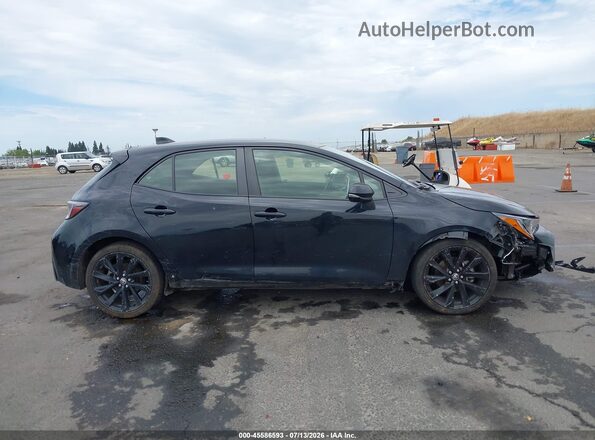 JTND4MBE6N3176154 2022 TOYOTA COROLLA Black Սալոնի հետևի տեսք