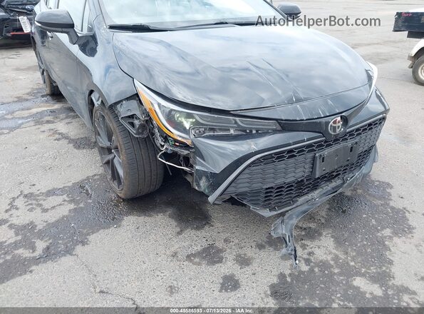JTND4MBE6N3176154 2022 TOYOTA COROLLA Black Դիմացի տեսք