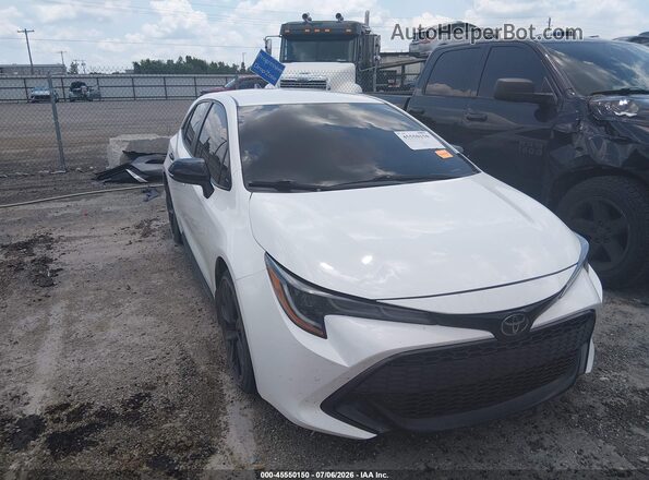 JTND4MBE7M3119508 2021 TOYOTA COROLLA White წინა ხედი