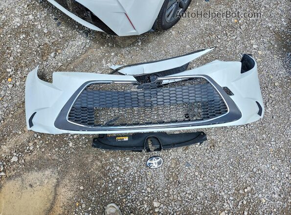 JTND4MBE7R3222578 2024 TOYOTA COROLLA White VIN კოდის სტიკერის ხედი
