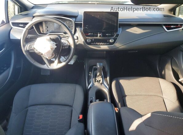JTND4MBE7S3251259 2025 TOYOTA COROLLA White Вид панелі приладів