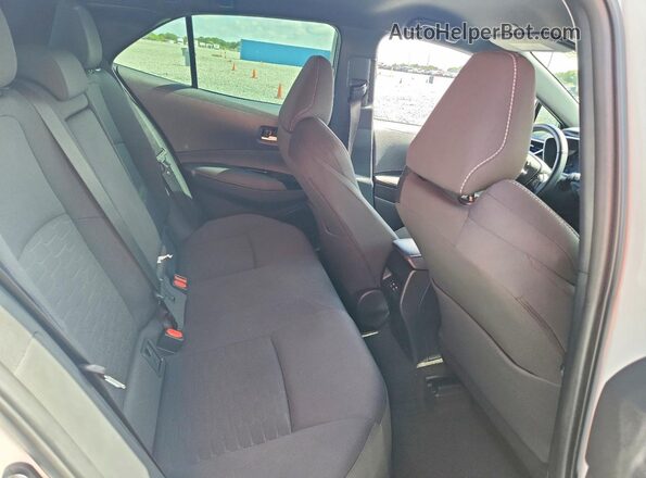 JTND4MBE7S3251259 2025 TOYOTA COROLLA White Вид задніх сидінь