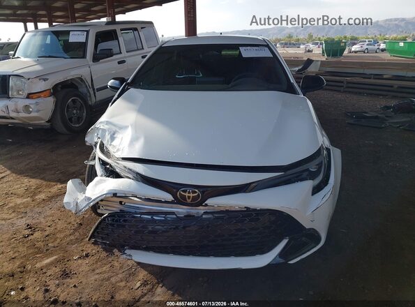 JTND4MBE7T3258388 2026 TOYOTA COROLLA White Սարքավորումների վահանակի տեսք