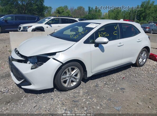 JTND4MBE8M3144529 2021 TOYOTA COROLLA Белый Передняя левая четверть
