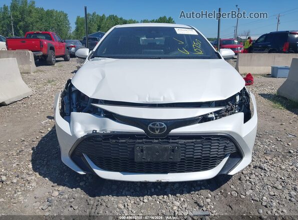 JTND4MBE8M3144529 2021 TOYOTA COROLLA Белый Вид задней части салона
