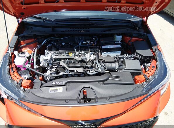 JTND4MBE8T3257153 2026 TOYOTA COROLLA Orange Widok z tyłu