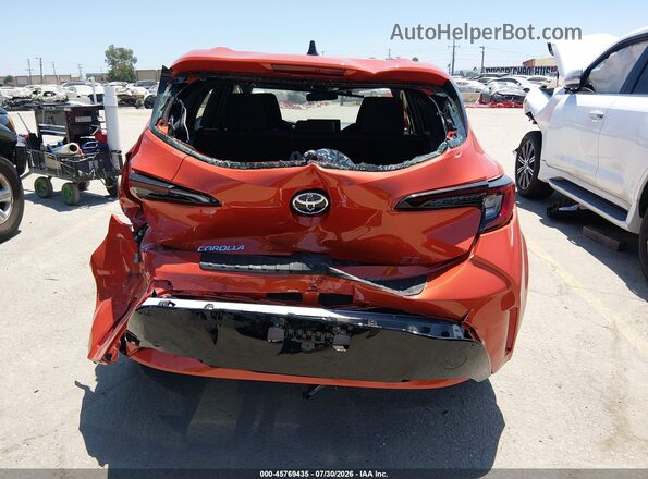 JTND4MBE8T3257153 2026 TOYOTA COROLLA Orange 