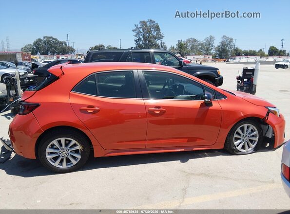 JTND4MBE8T3257153 2026 TOYOTA COROLLA Orange Widok wnętrza z tyłu