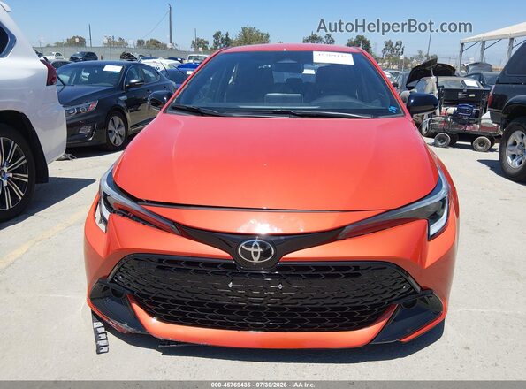 JTND4MBE8T3257153 2026 TOYOTA COROLLA Orange Widok zestawu wskaźników