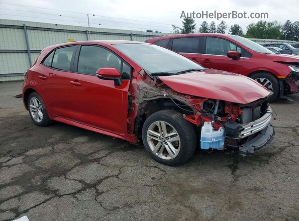 JTND4MBE9M3115864 2021 TOYOTA COROLLA Red Front right