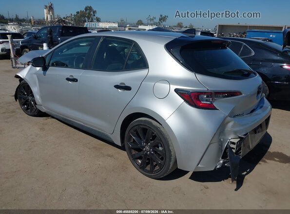 JTND4MBE9N3162068 2022 TOYOTA COROLLA Silver უკანა მარცხენა