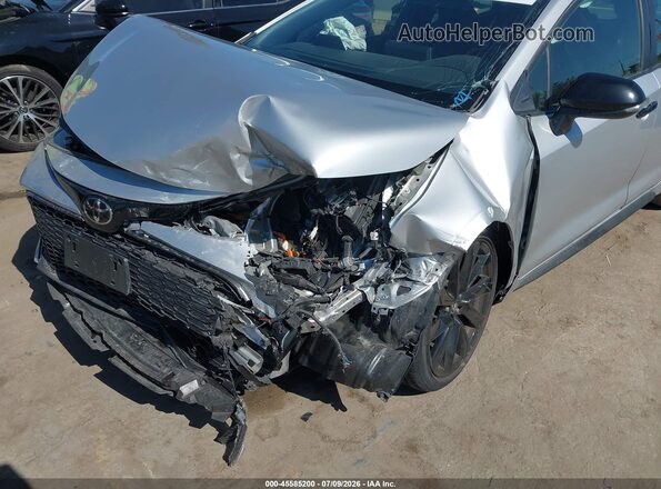 JTND4MBE9N3162068 2022 TOYOTA COROLLA Silver წინა ხედი