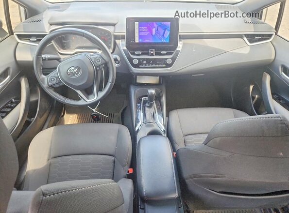 JTND4MBE9P3208260 2023 TOYOTA COROLLA Silver Вид панелі приладів