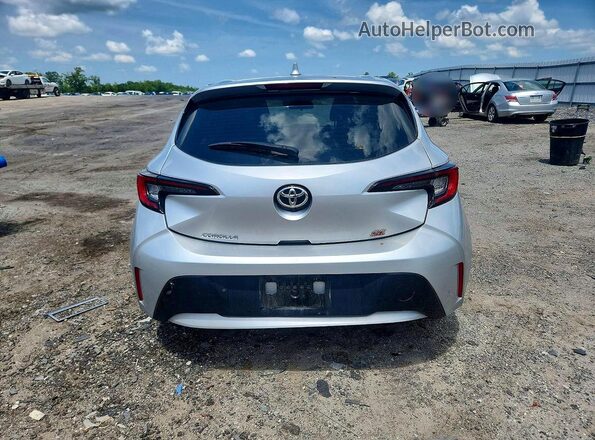 JTND4MBE9P3208260 2023 TOYOTA COROLLA Silver Вид ззаду