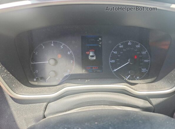 JTND4MBE9P3208260 2023 TOYOTA COROLLA Silver Вид щитка приладів
