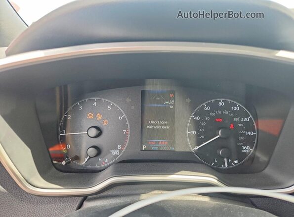 JTND4MBE9P3208808 2023 TOYOTA COROLLA Gray Instrument cluster view
