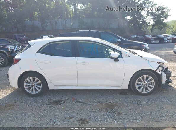 JTND4MBE9R3214787 2024 TOYOTA COROLLA White უკანა სალონის ხედი