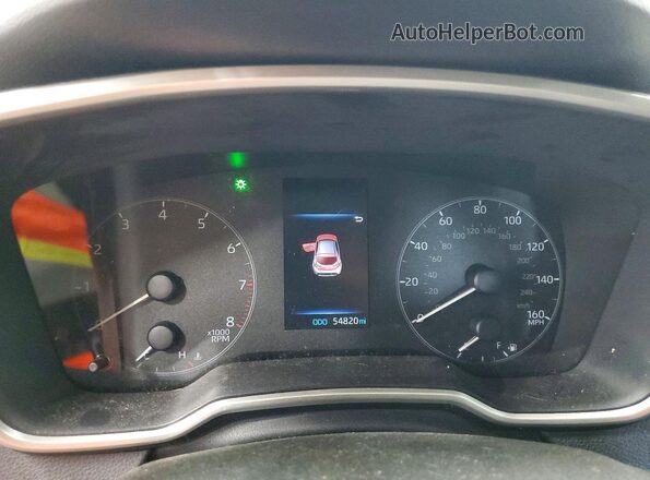JTND4MBEXR3232036 2024 TOYOTA COROLLA Белый Вид щитка приборов