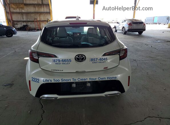 JTND4RBEXL3087097 2020 TOYOTA COROLLA Белый Вид сзади