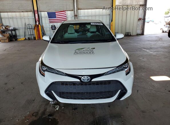JTND4RBEXL3087097 2020 TOYOTA COROLLA Белый Вид спереди
