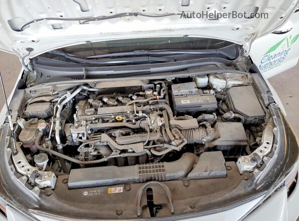 JTND4RBEXL3087097 2020 TOYOTA COROLLA Белый Вид задней части салона