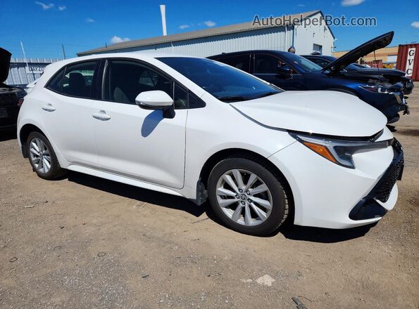 JTNK4MBE2S3239124 2025 TOYOTA COROLLA White Передня права чверть
