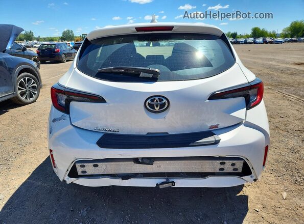 JTNK4MBE2S3239124 2025 TOYOTA COROLLA White Вид ззаду