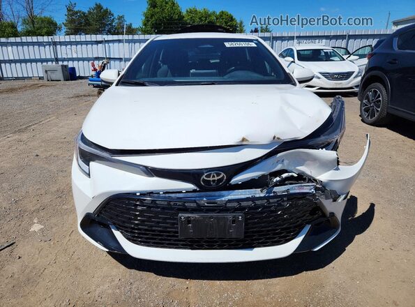 JTNK4MBE2S3239124 2025 TOYOTA COROLLA White Вид спереду