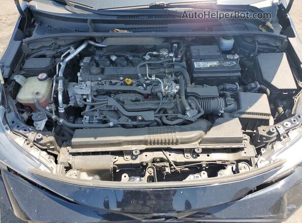 JTNK4RBE0K3048167 2019 TOYOTA COROLLA Black Widok wnętrza z tyłu